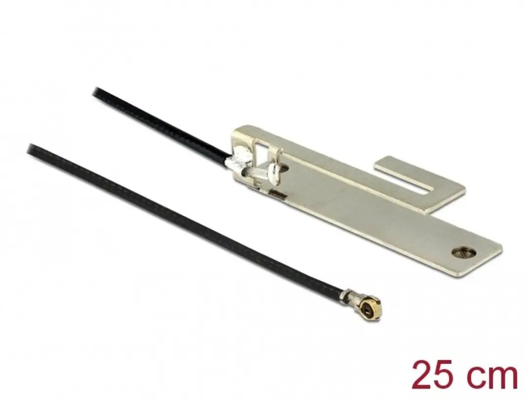 Delock WLAN Antenne I-PEX MHF4 3dBi 25cm