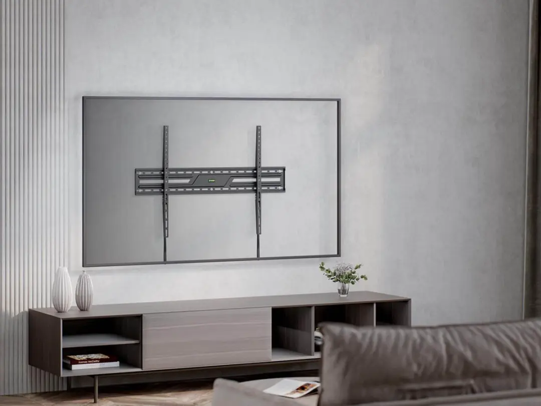 Gembird WM-100F-01 TV Wandsteun 43-100" - 75kg - Zwart