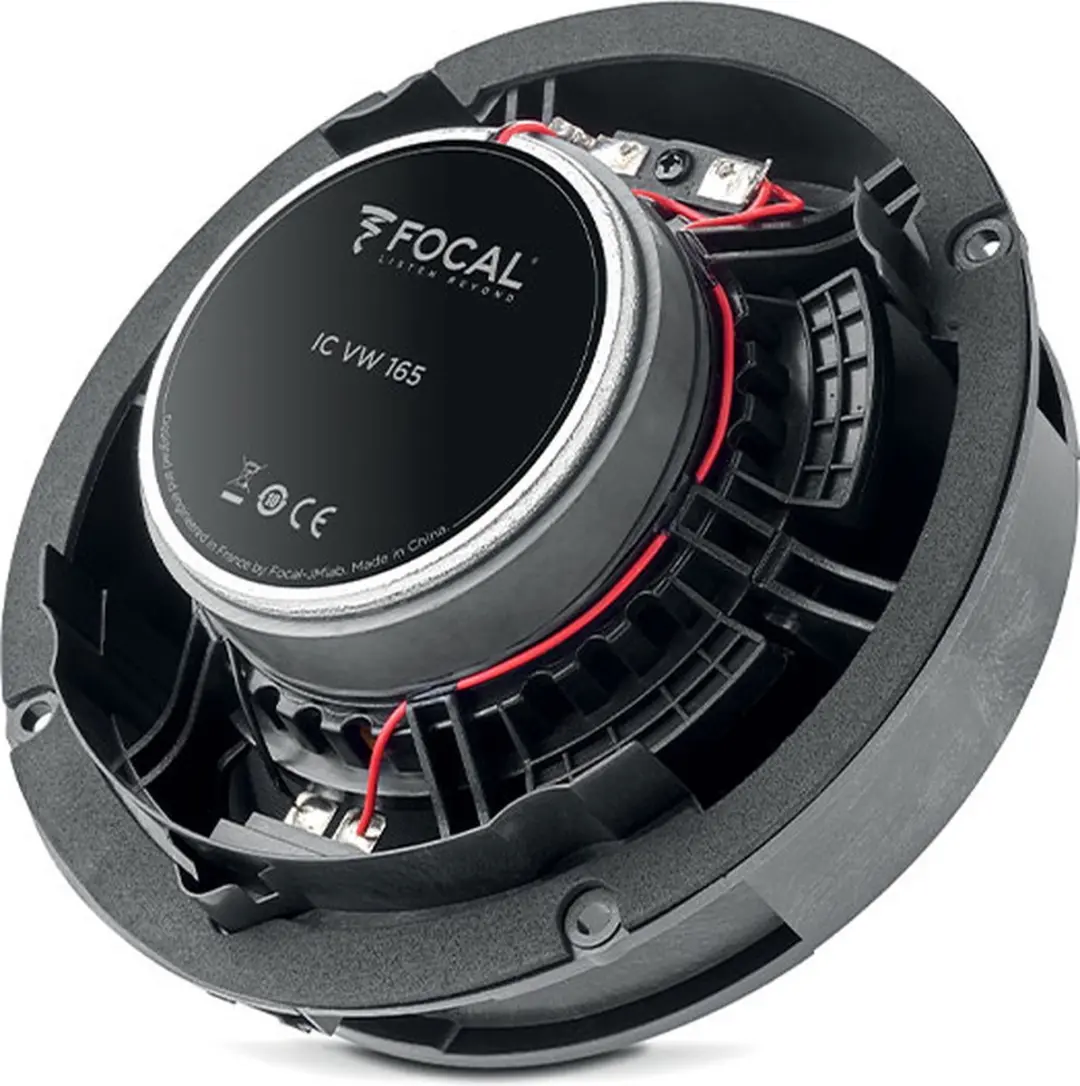 Focal ICVW165 Autospeaker 165mm - 2-Weg Coaxiaal - Zwart