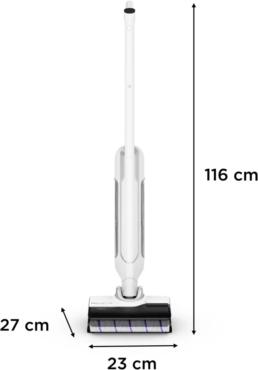 Rowenta X Clean 10 GZ7035WO 2-in-1 Stofzuiger - 200W - Zilver/Wit