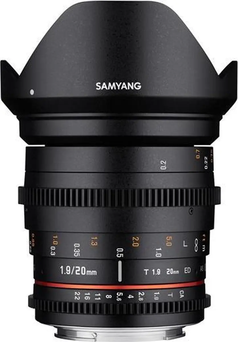 Samyang 20mm T1.9 F1313509102 Objectief