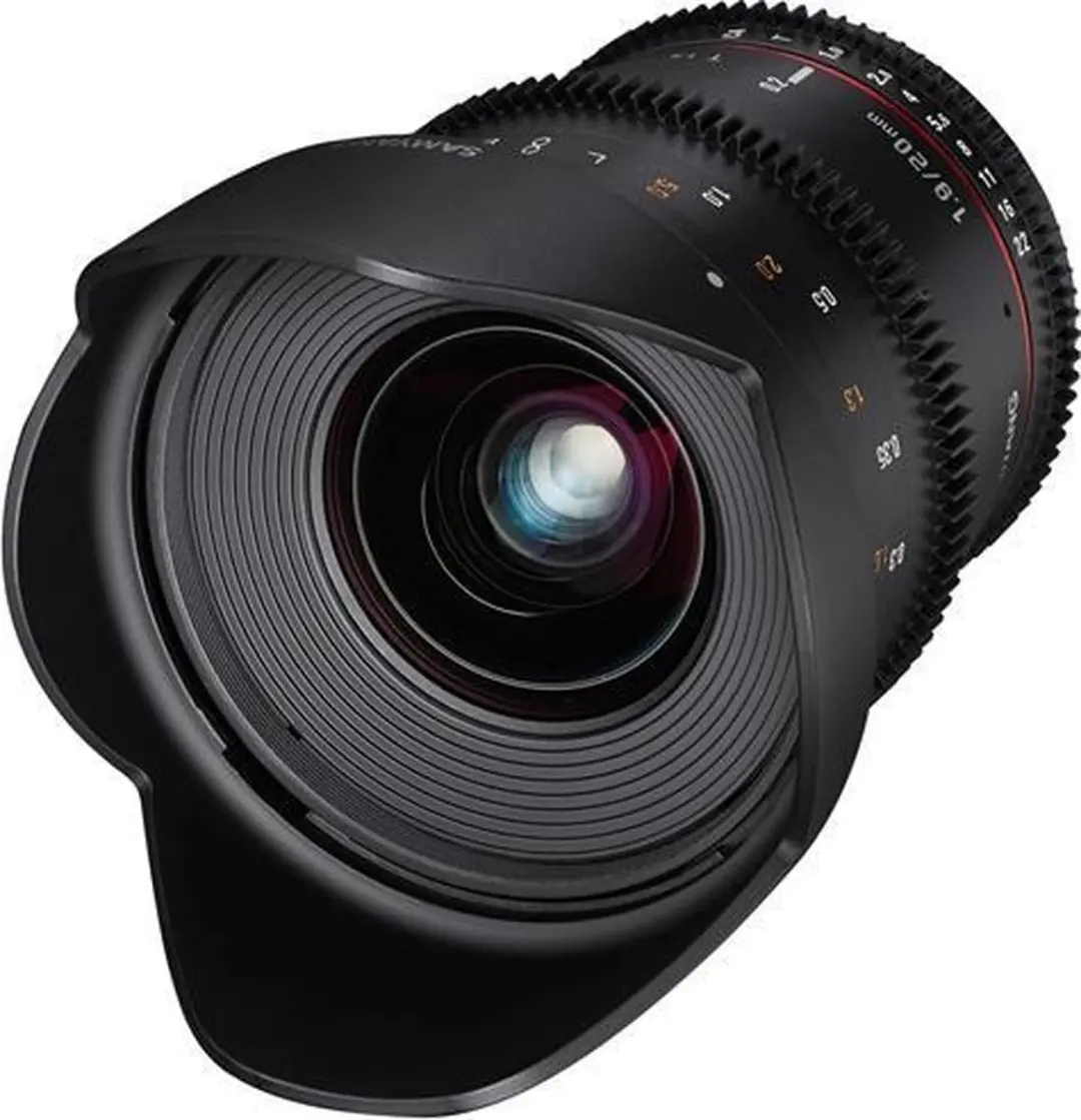 Samyang 20mm T1.9 F1313509102 Objectief - MFT - 77mm