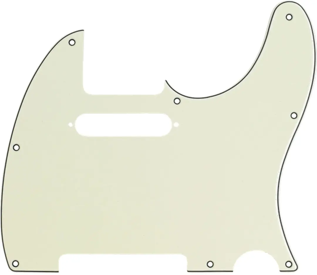 Fender Modern Style Tele Pickguard Mint Green