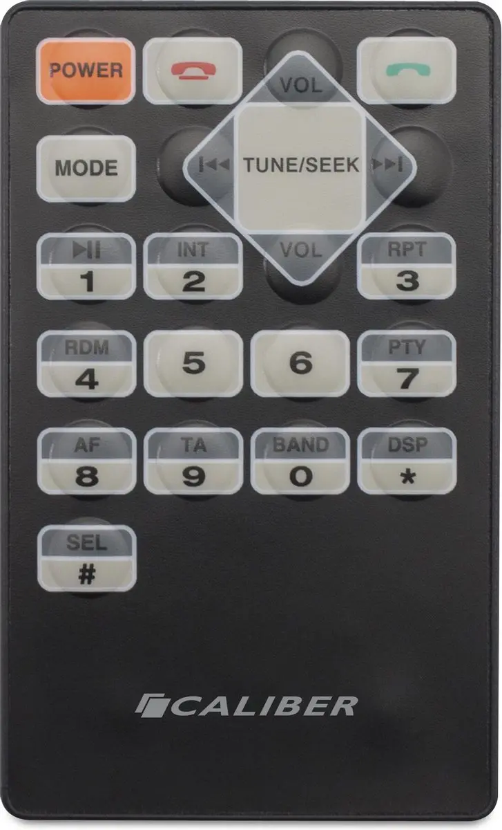 Caliber RMD034DAB-BT Autoradio - 1 DIN - DAB/DAB+ - Bluetooth - Mat Zwart