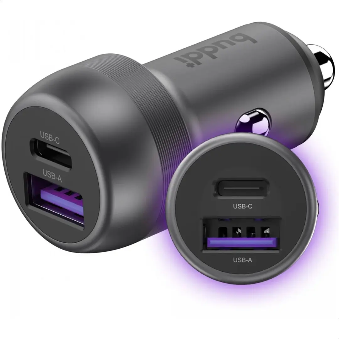 Buddi Power USB-C Autolader 89W