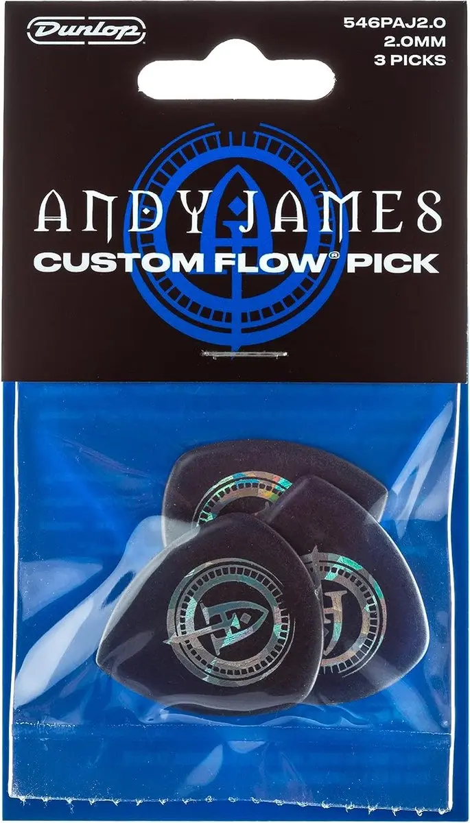 Dunlop Andy James Flow Plectrum 2.00mm