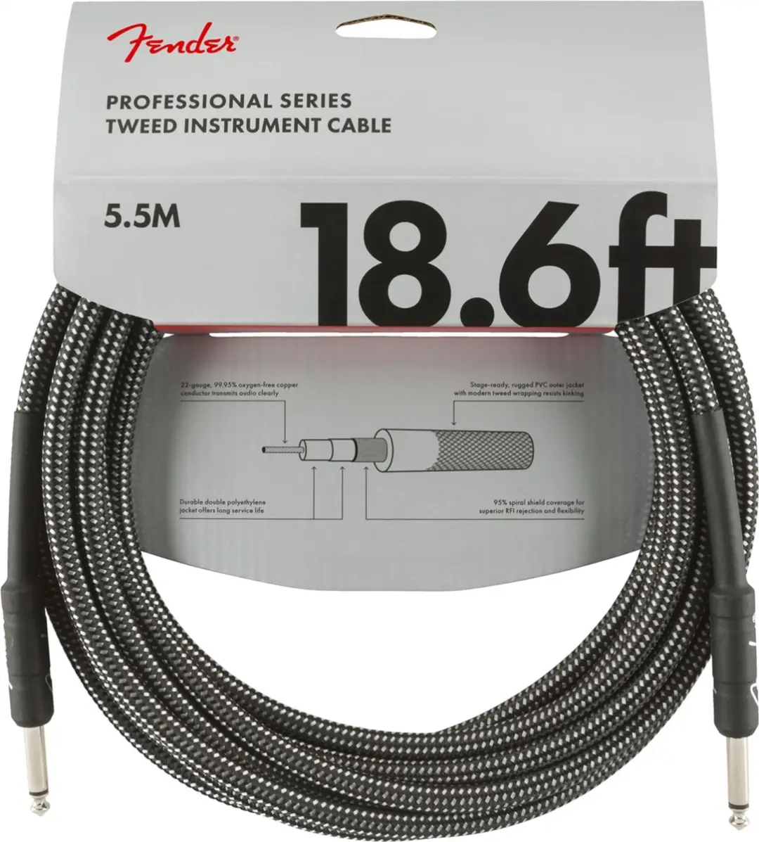 Fender Professional Series Gitaarkabel 5.5m