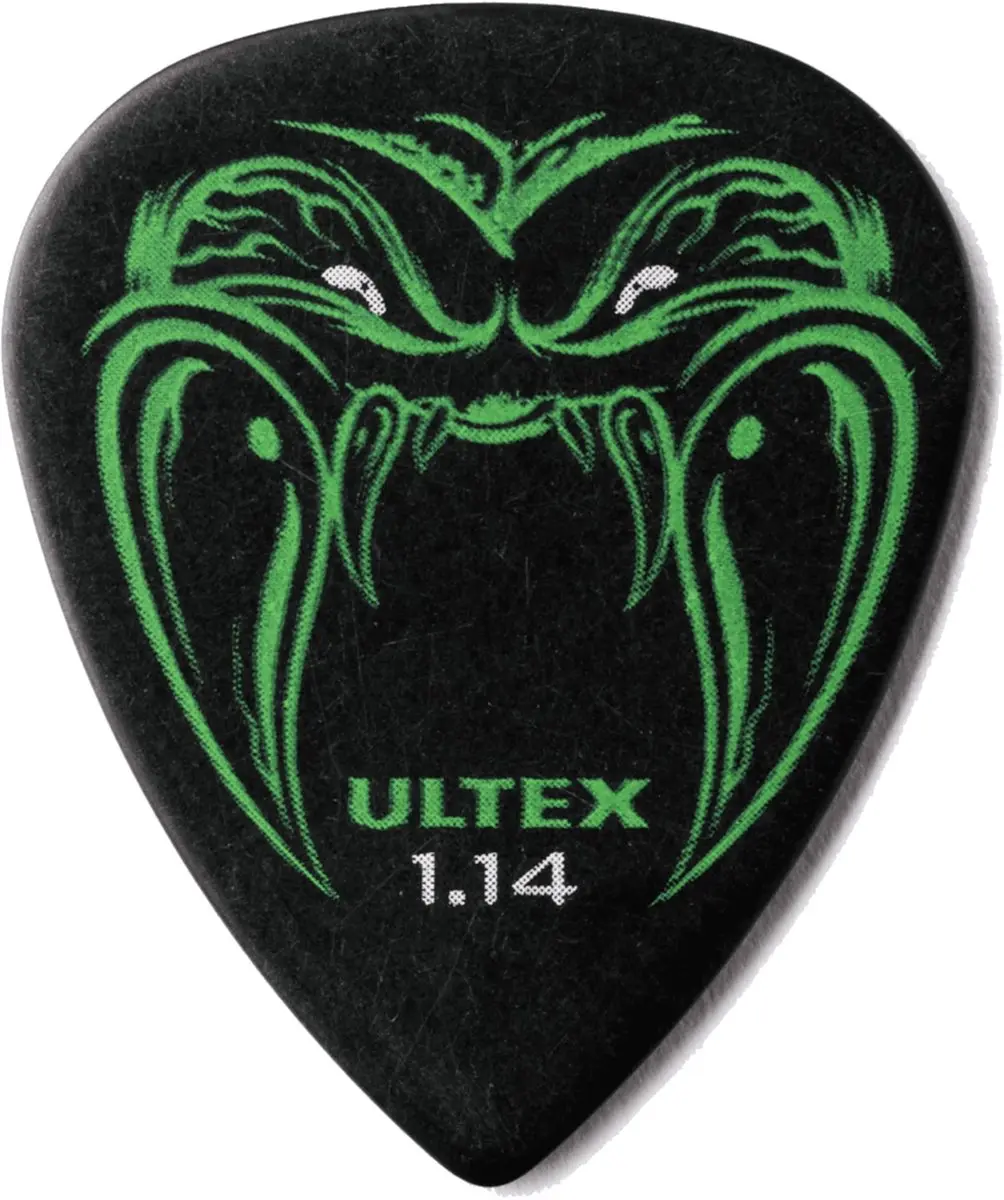Dunlop Hetfield Ultex Pleks 1,14mm - 6 Stuks Zwart