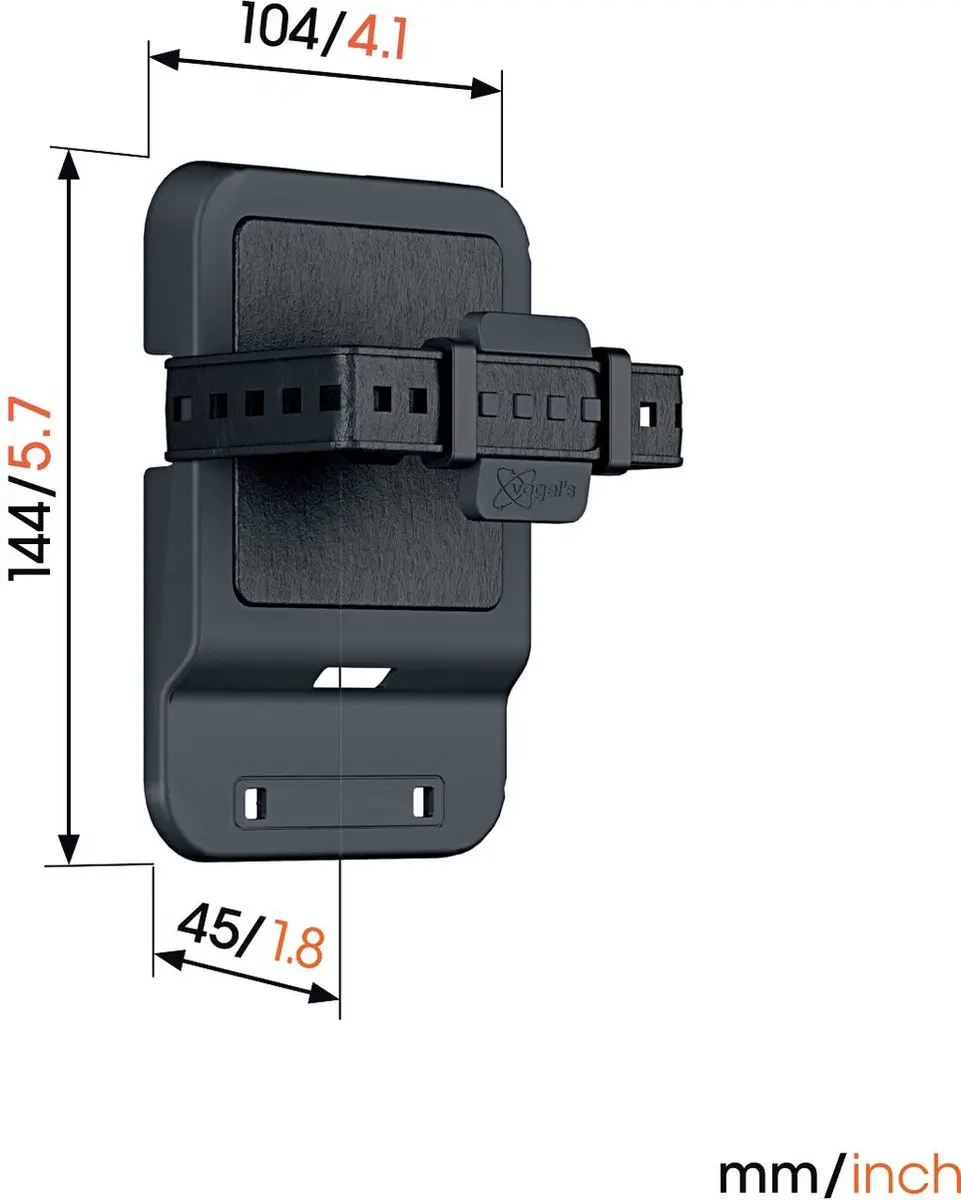 Vogel's TVA 6400 Mediaboxhouder - Zwart