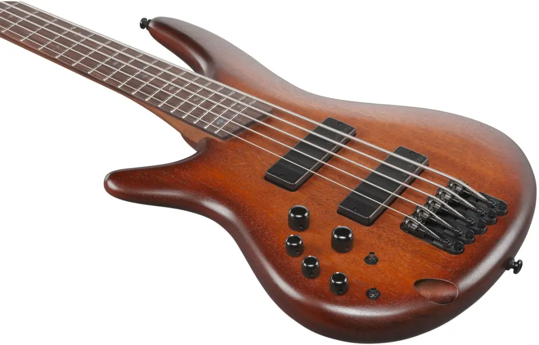 Ibanez Standard SR505AL-MHL Elektrische Basgitaar - Mahogany Brown Burst