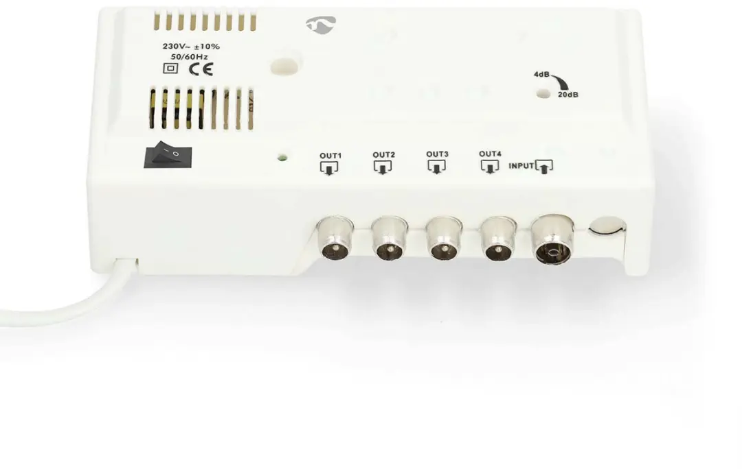 Nedis CATV-Versterker SAMP42244WT