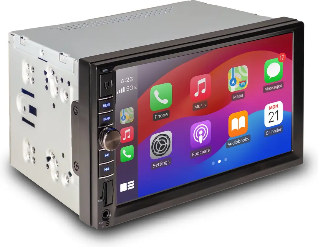 Caliber RMD901DAB-CP Autoradio 7" - 4x100W - CarPlay - DAB+ - Zwart
