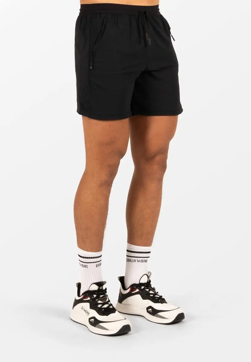Gorilla Wear Colton Korte Broek - Zwart 2XL