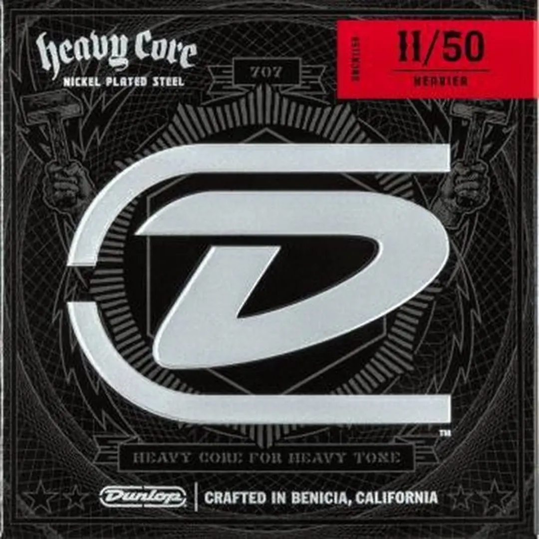 Dunlop Heavy Core E-Git Snaren 11-50