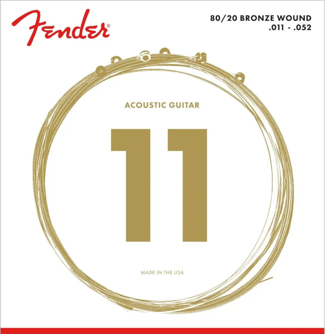 Fender A-Git 70CL Akoestische Gitaarsnaren 6 Stuks