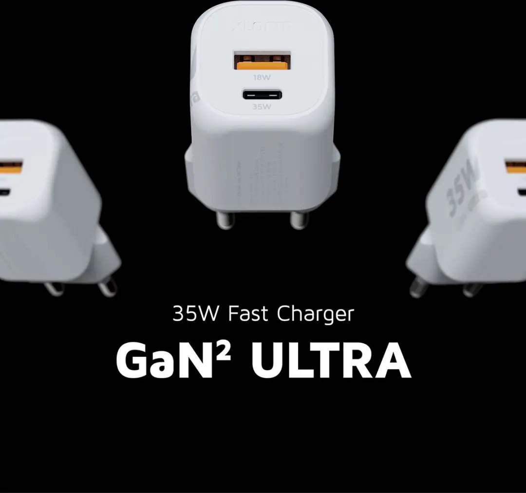 Xtorm GaN2 Ultra XEC035 USB-C Adapter 35W - Wit - afbeelding 6 van 6