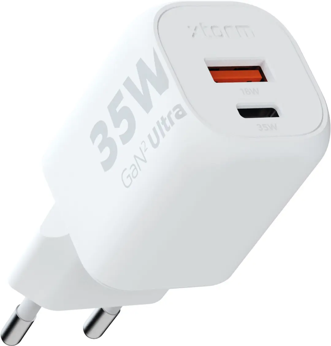 Xtorm GaN2 Ultra XEC035 USB-C Adapter 35W - Wit