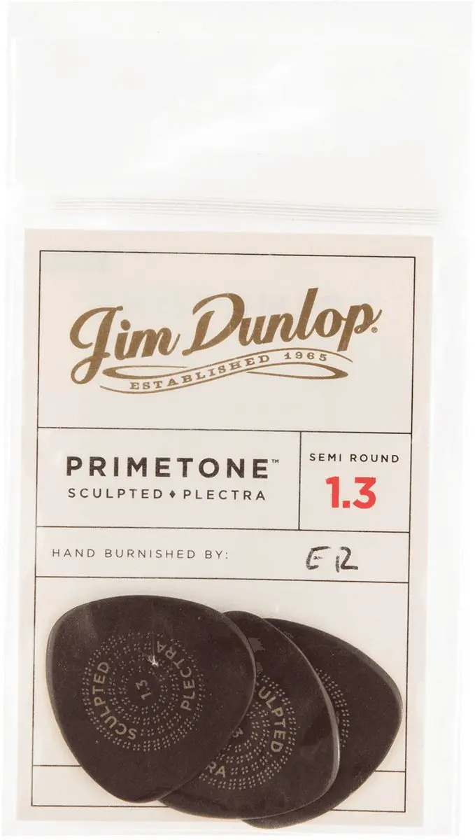 Dunlop Primetone Plectrum 1.30mm - 3 Stuks