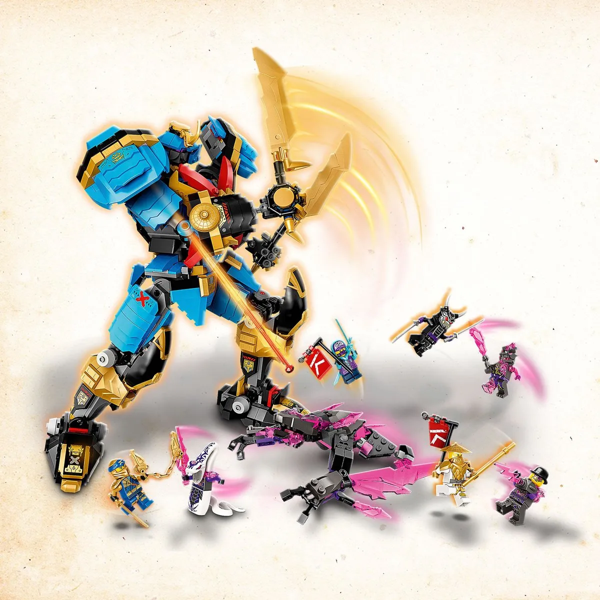 LEGO Ninjago Nya's Samoerai X MECH 71775 - Meerkleurig
