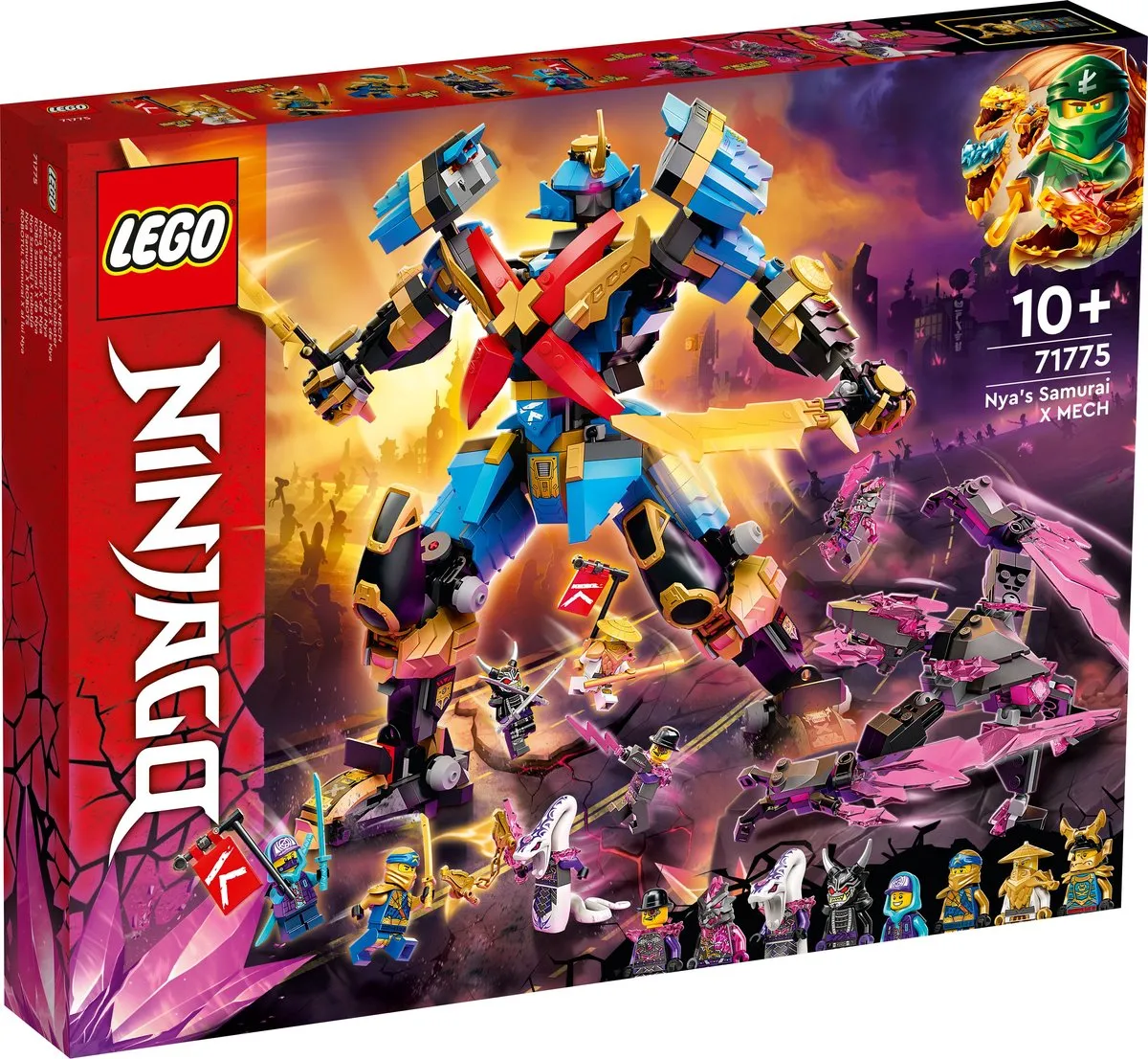 LEGO Ninjago Nya's Samoerai X MECH 71775 - Meerkleurig