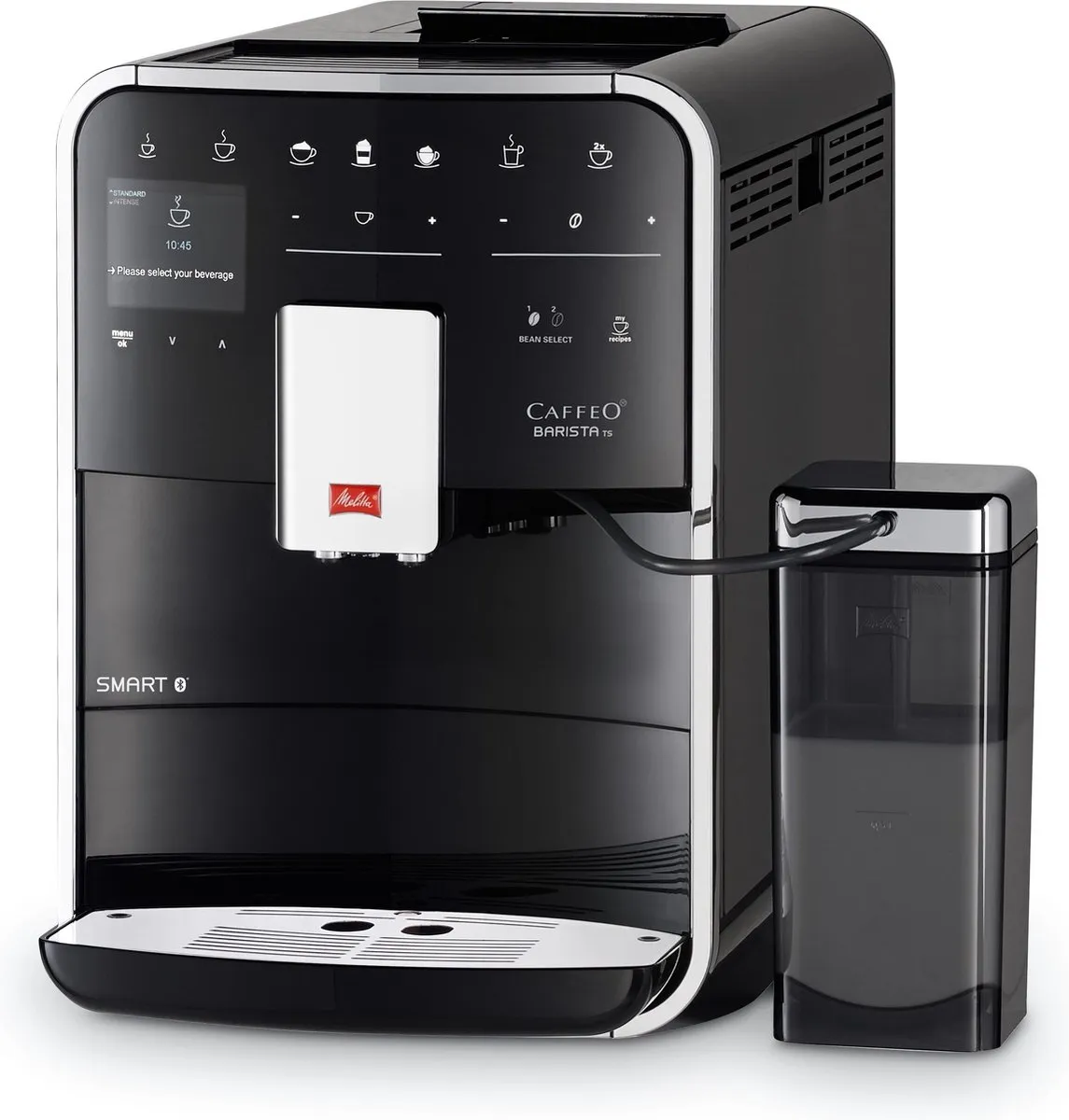 Melitta Barista Smart TS F850-102 Espressomachine - Zwart - afbeelding 6 van 6