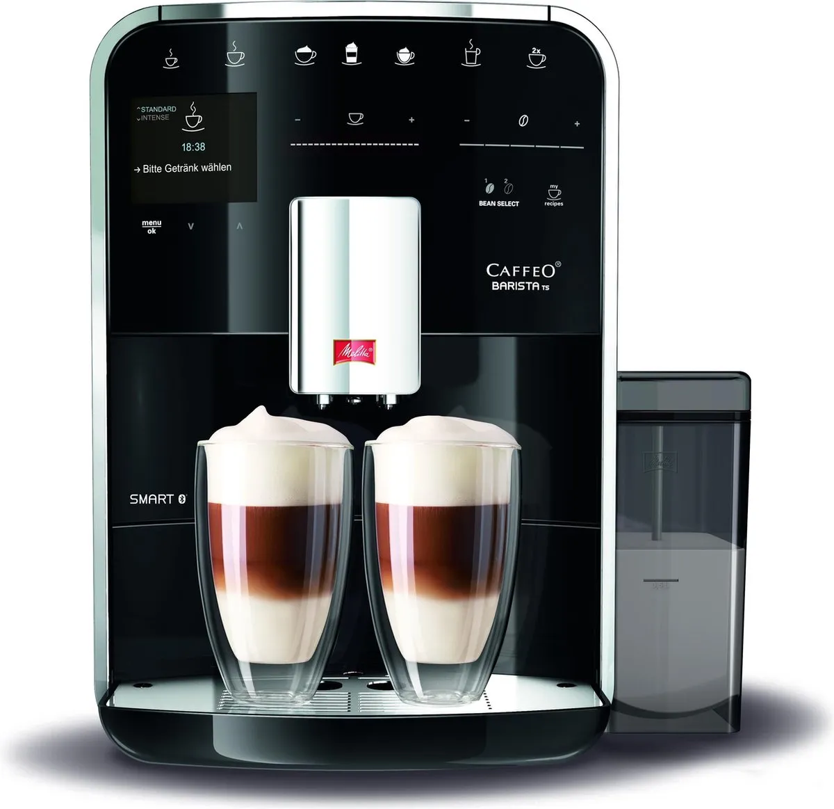 Melitta Barista Smart TS F850-102 - Espressomachine - Zwart