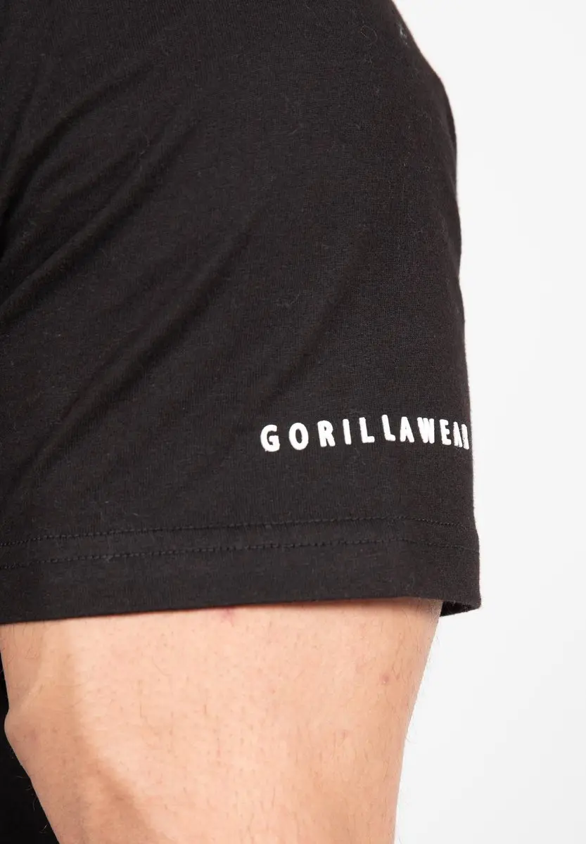 Gorilla Wear Leon T-shirt - Zwart 4XL