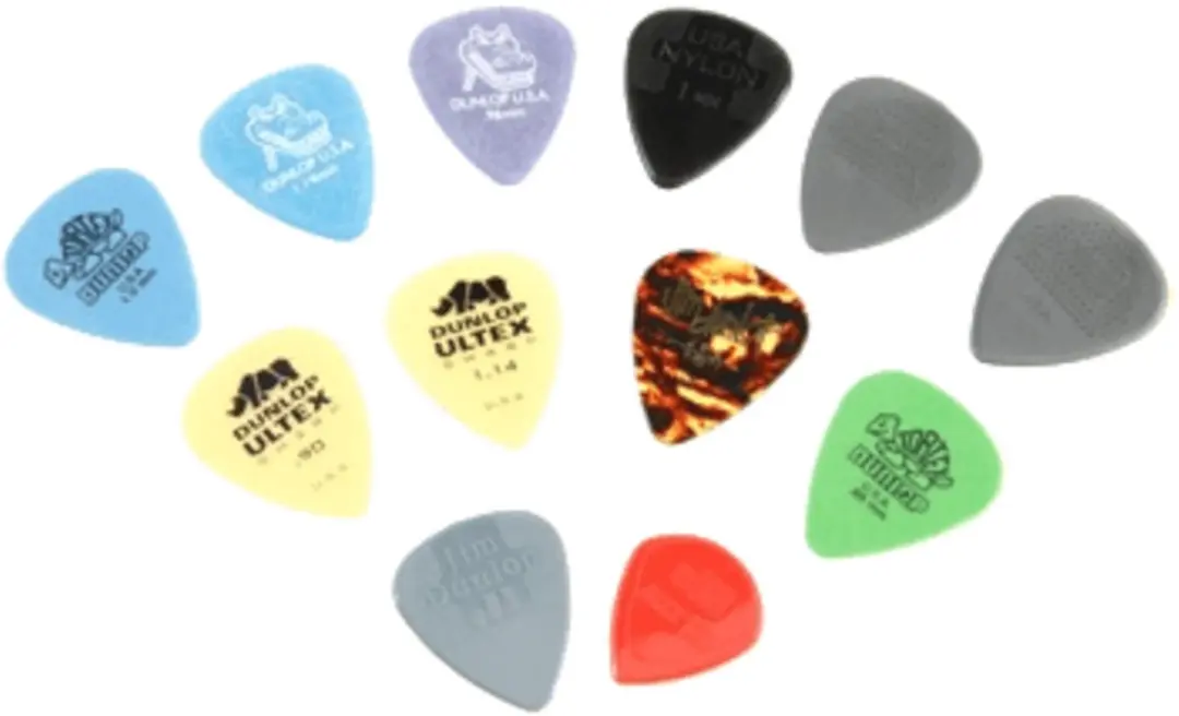 Dunlop Variety Pack Medium/Heavy Plectrums - 12 Stuks