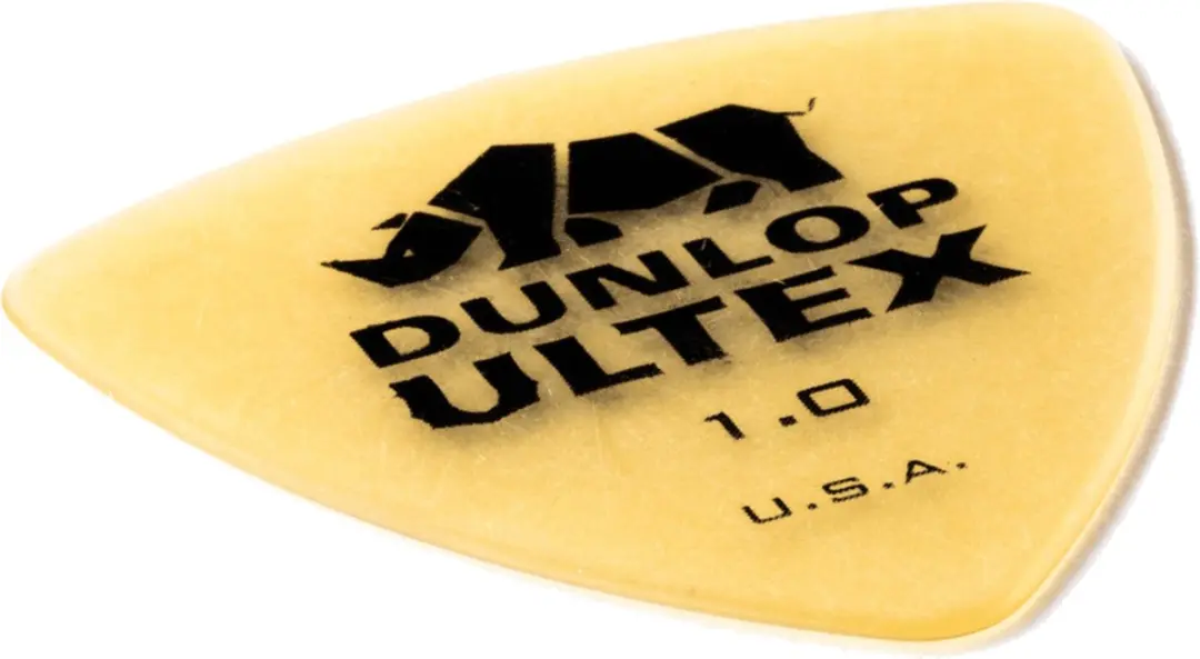Dunlop Ultex Triangle Gitaarplectrum 1,00mm - Geel