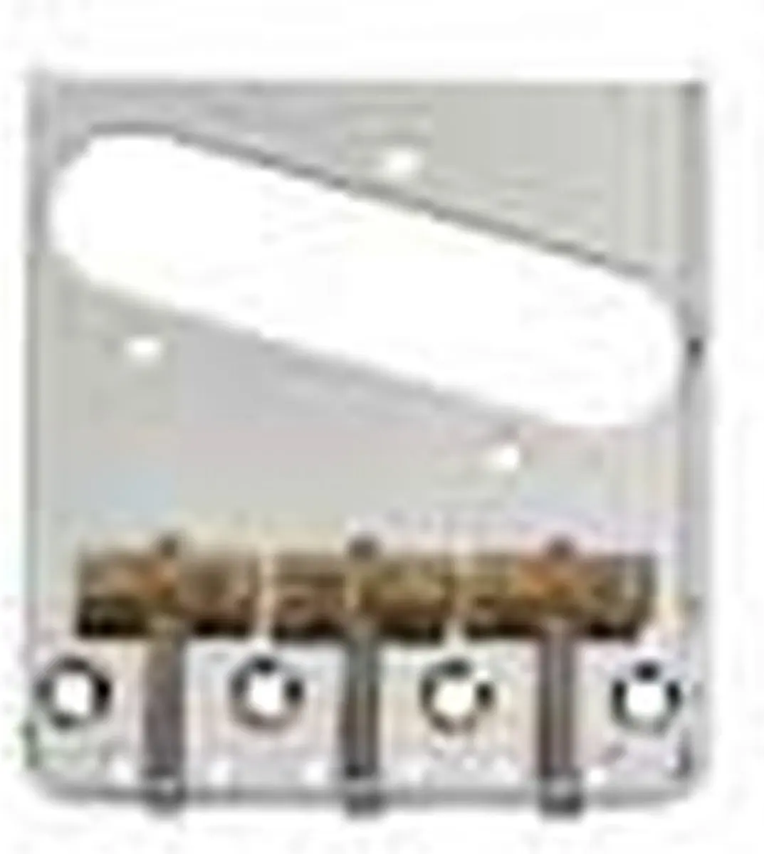 Wilkinson B-WTB-N Gitaar Brug-Staartstuk - 6 Snaren