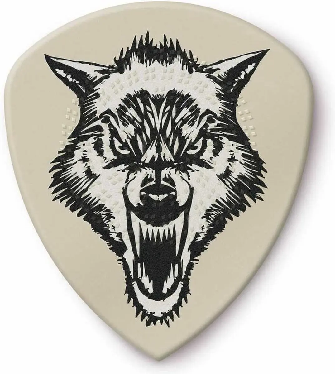 Dunlop James Hetfield Metallica White Fang Plectrum 1.00mm