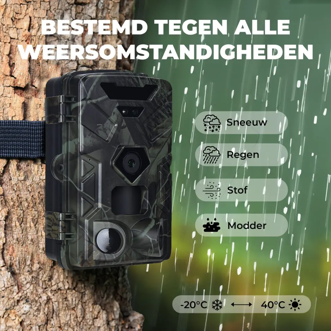 Denver Wildcamera WCT8016 50MP - 4K Ultra HD - Groen - afbeelding 6 van 6