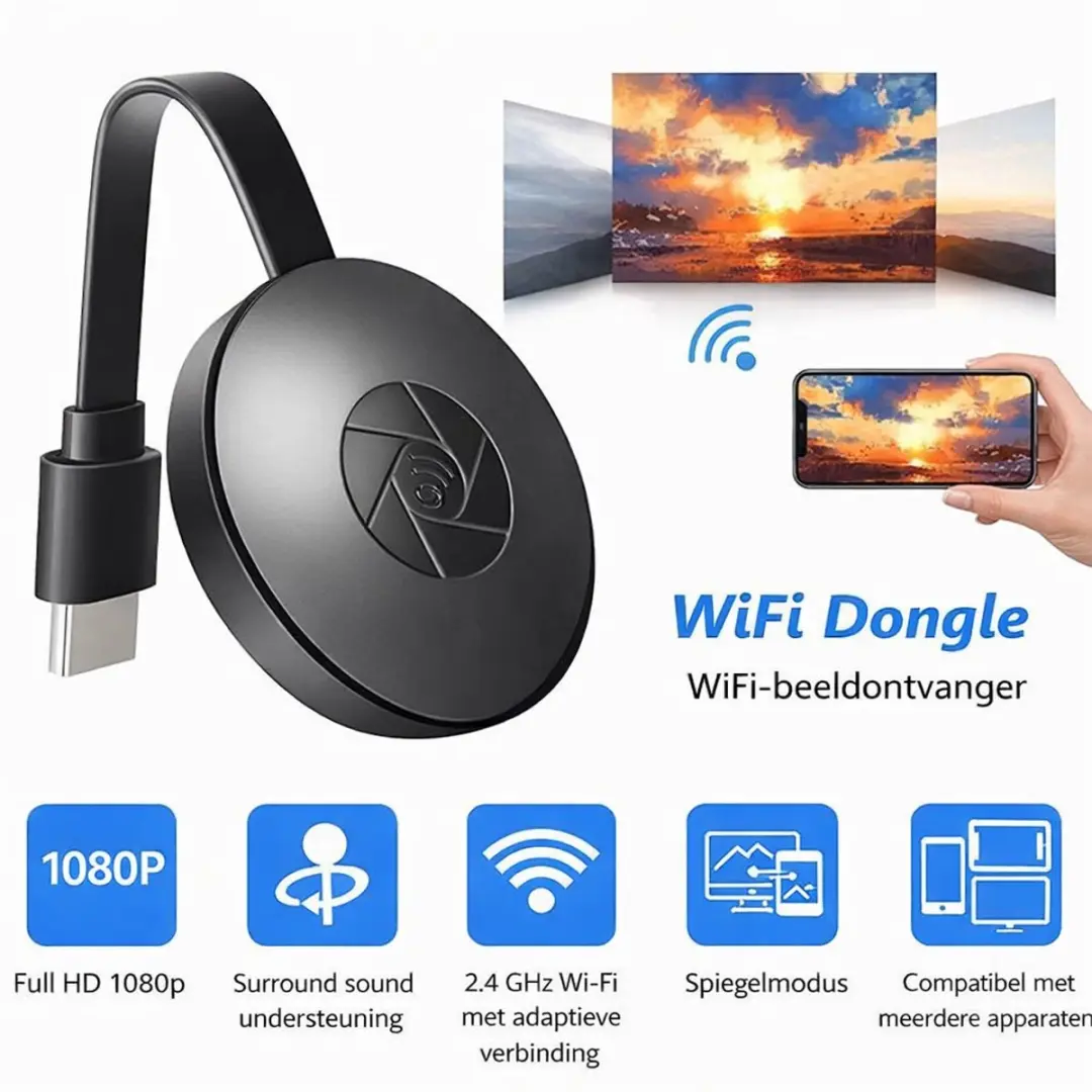 RedParrot DONGLEWIFI Display Dongle - TV Streamen