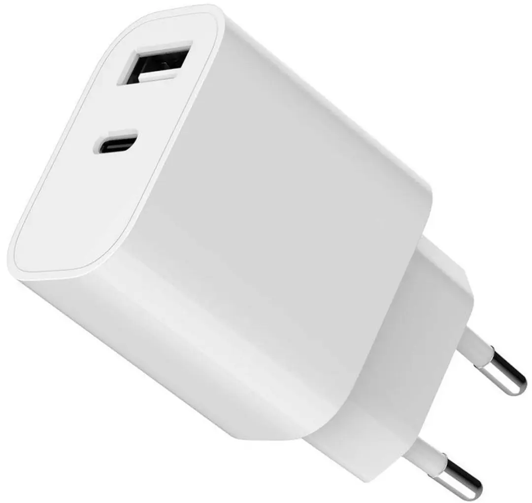 Gembird TA-UC-2AC12-01 USB Oplader 24W - 2 Poorten Wit