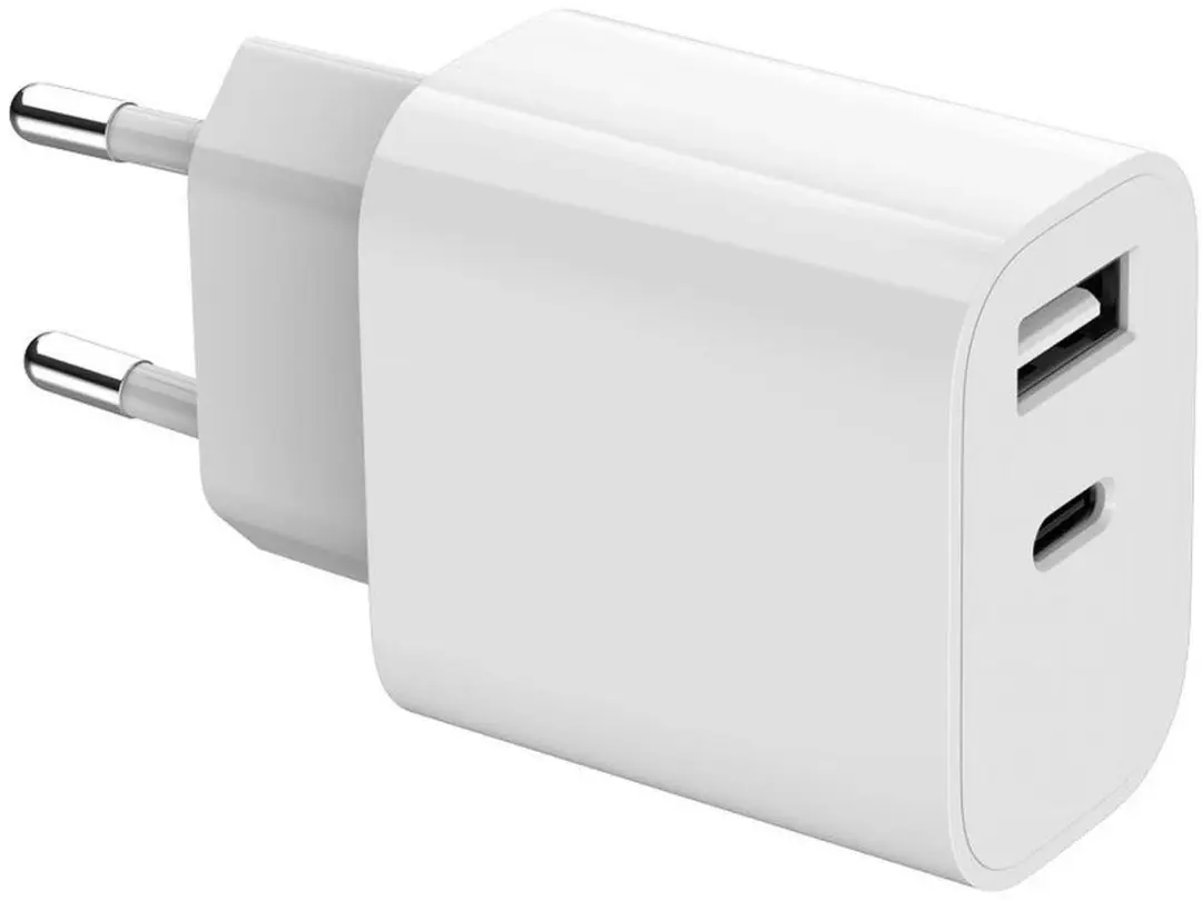 Gembird TA-UC-2AC12-01 USB Oplader 24W - 2 Poorten Wit