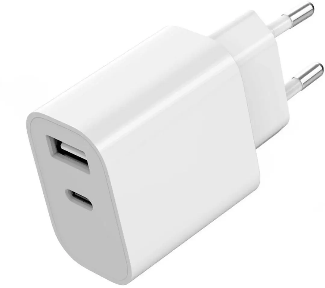 Gembird TA-UC-2AC12-01 USB Oplader 24W - 2 Poorten Wit