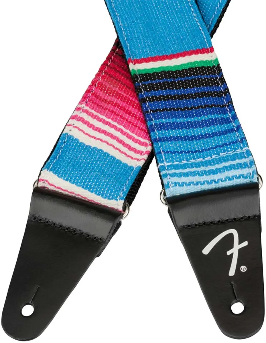 Fender Serape Gitaarband - Blauw