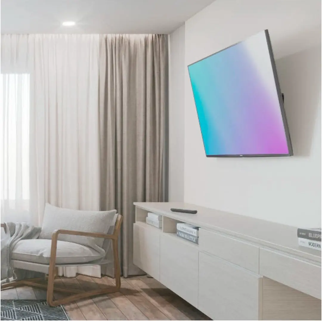 Hama TV Beugel Kantelbaar 00220818 - VESA 100x100mm - 46-100" - Max 75kg - Zwart - afbeelding 3 van 6