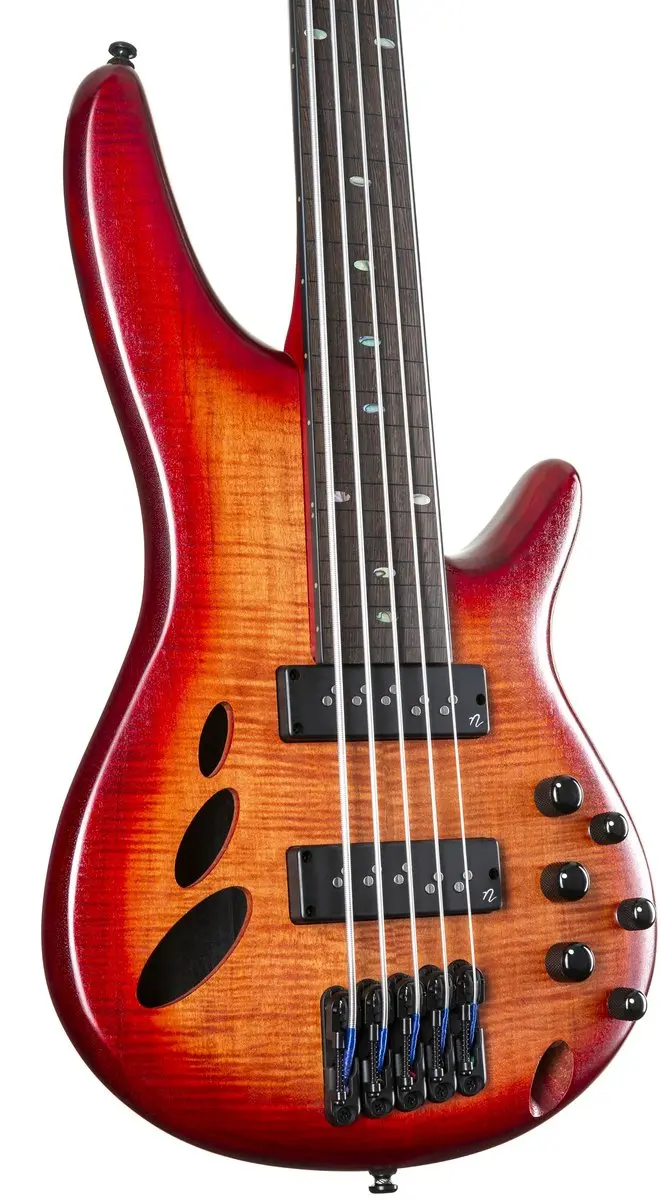 Ibanez SRD905F Elektrische Basgitaar - 5 Snaren - Brown Topaz Burst
