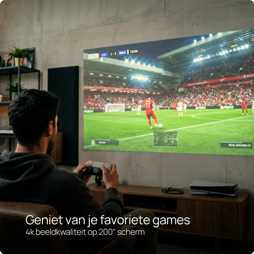XGIMI Horizon 20 Pro Laser Projector - 4K UHD - 4100 ISO Lumen - Grijs - afbeelding 6 van 6