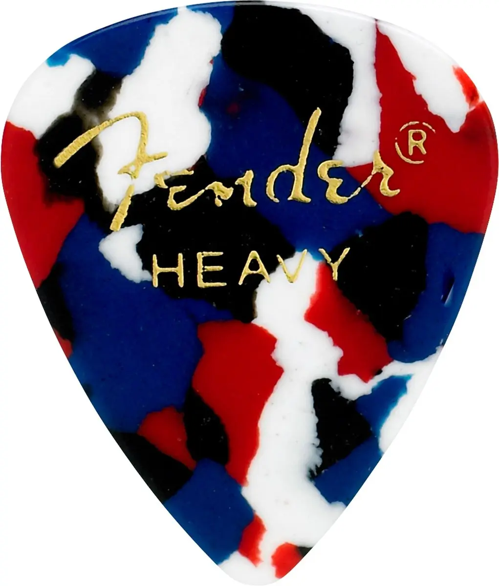 Fender 351 Confetti Heavy Plectrumset