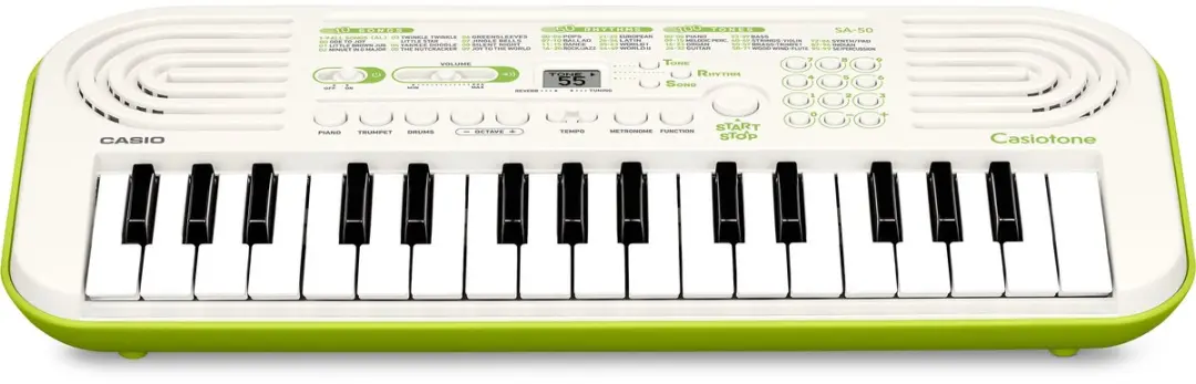 Casio SA-50 Keyboard - 32 Mini-toetsen - Multicolor