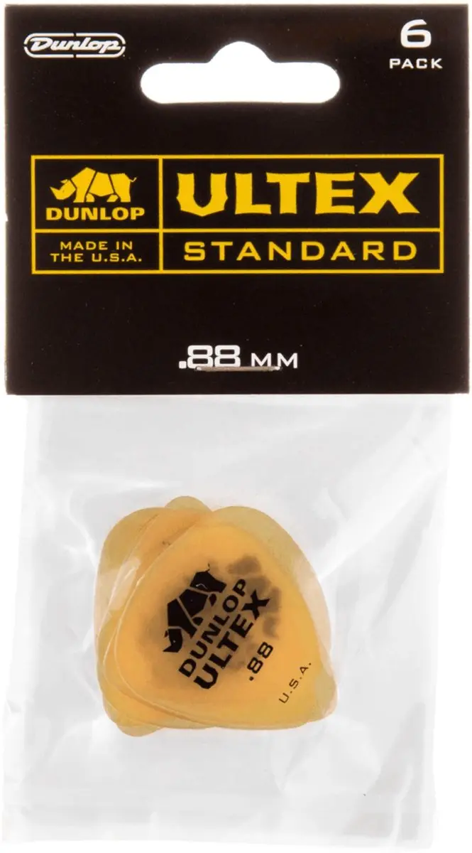 Dunlop 421P88 Ultex Plectrum 0.88mm