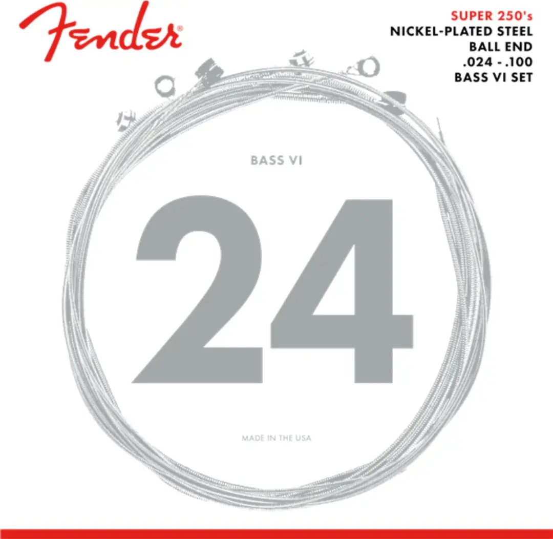 Fender Strings Bass VI 250B6 Snarenset