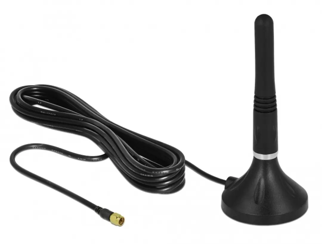 Delock LTE Antenne SMA 2x3dBi 11cm