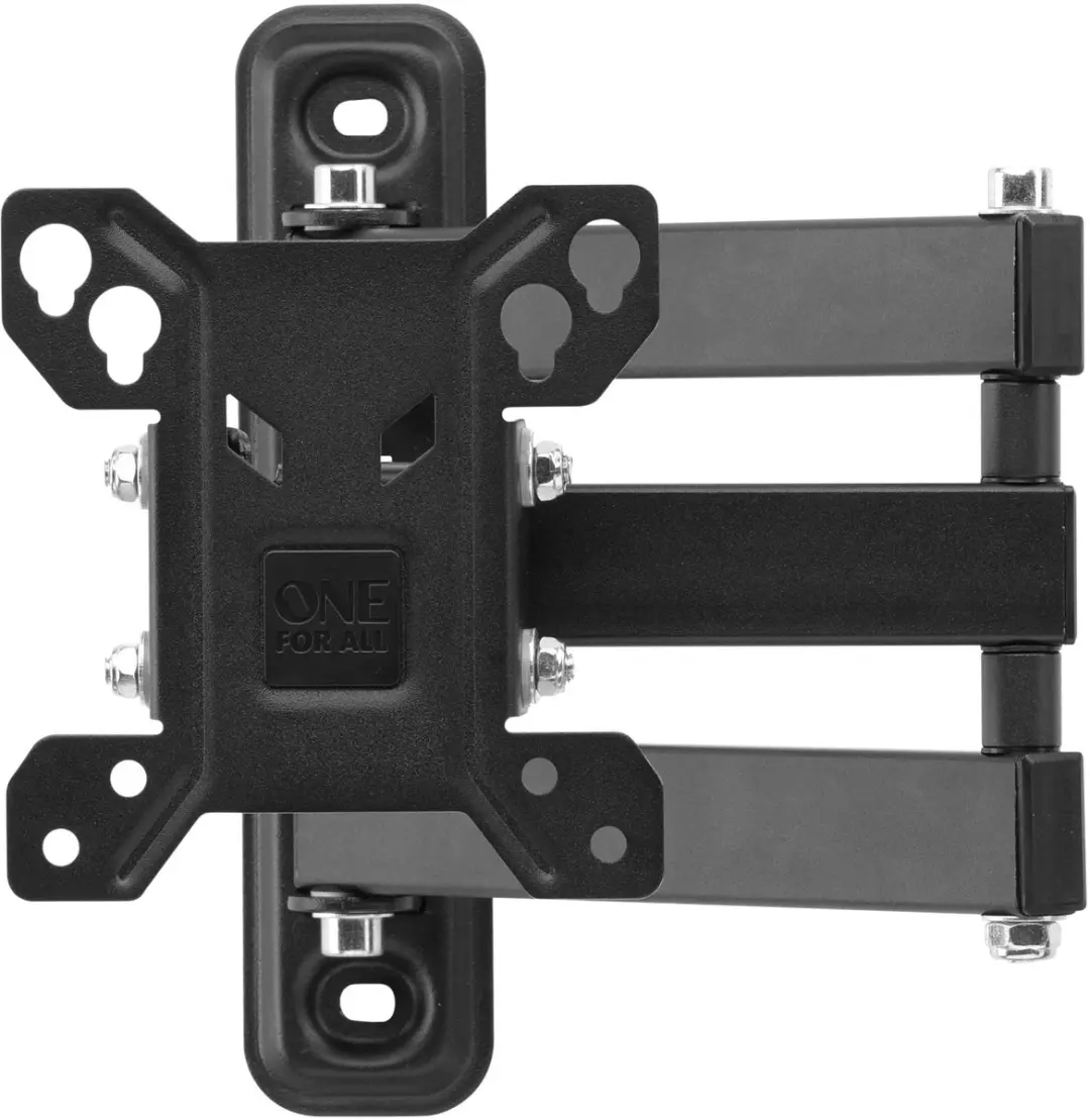 One For All WM2151 Vesa Muurbeugel - Draaibaar 180° - Zwart