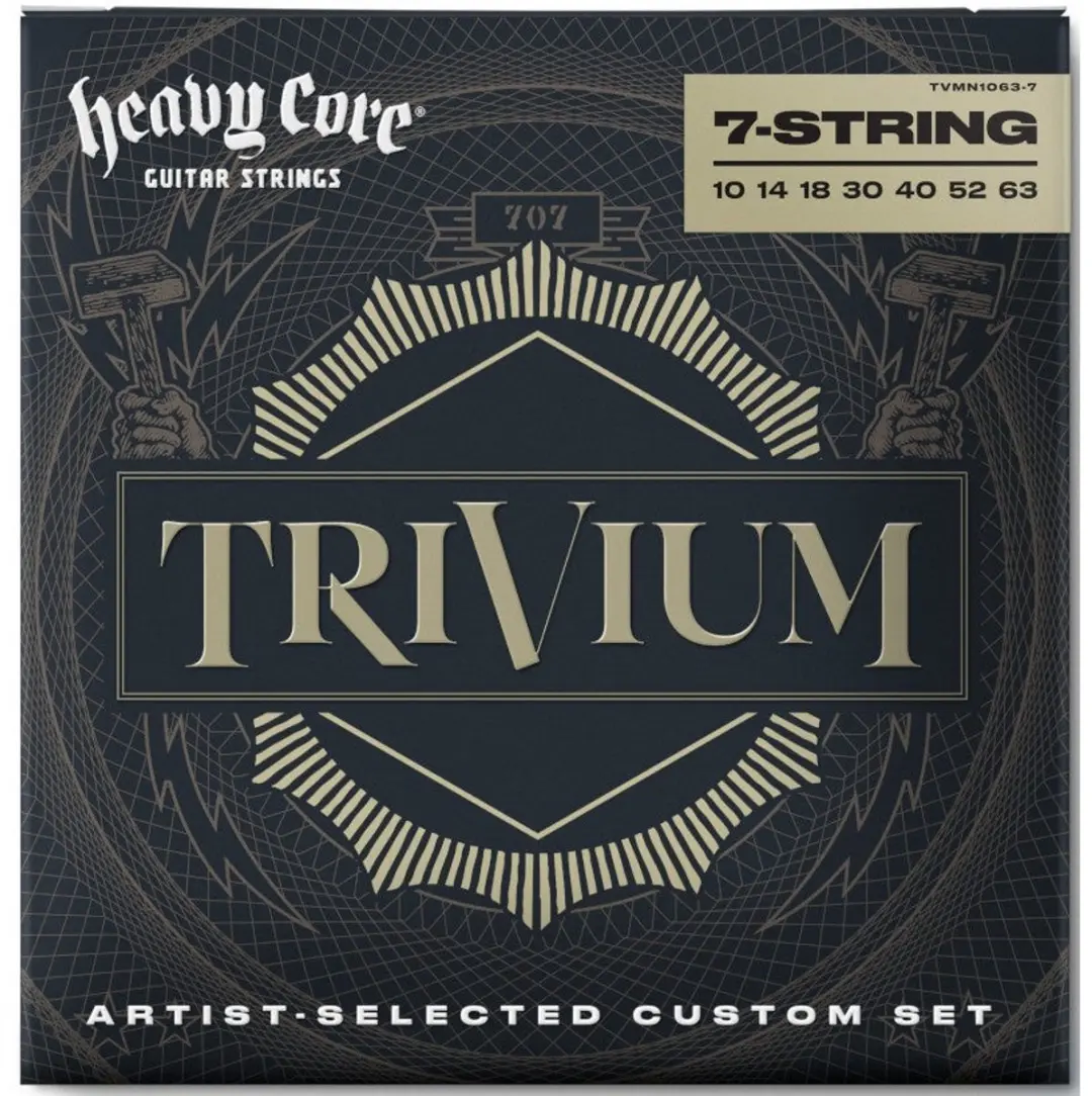 Dunlop Trivium Heavy Core String Lab Series TVMN1063-7 7-snarig