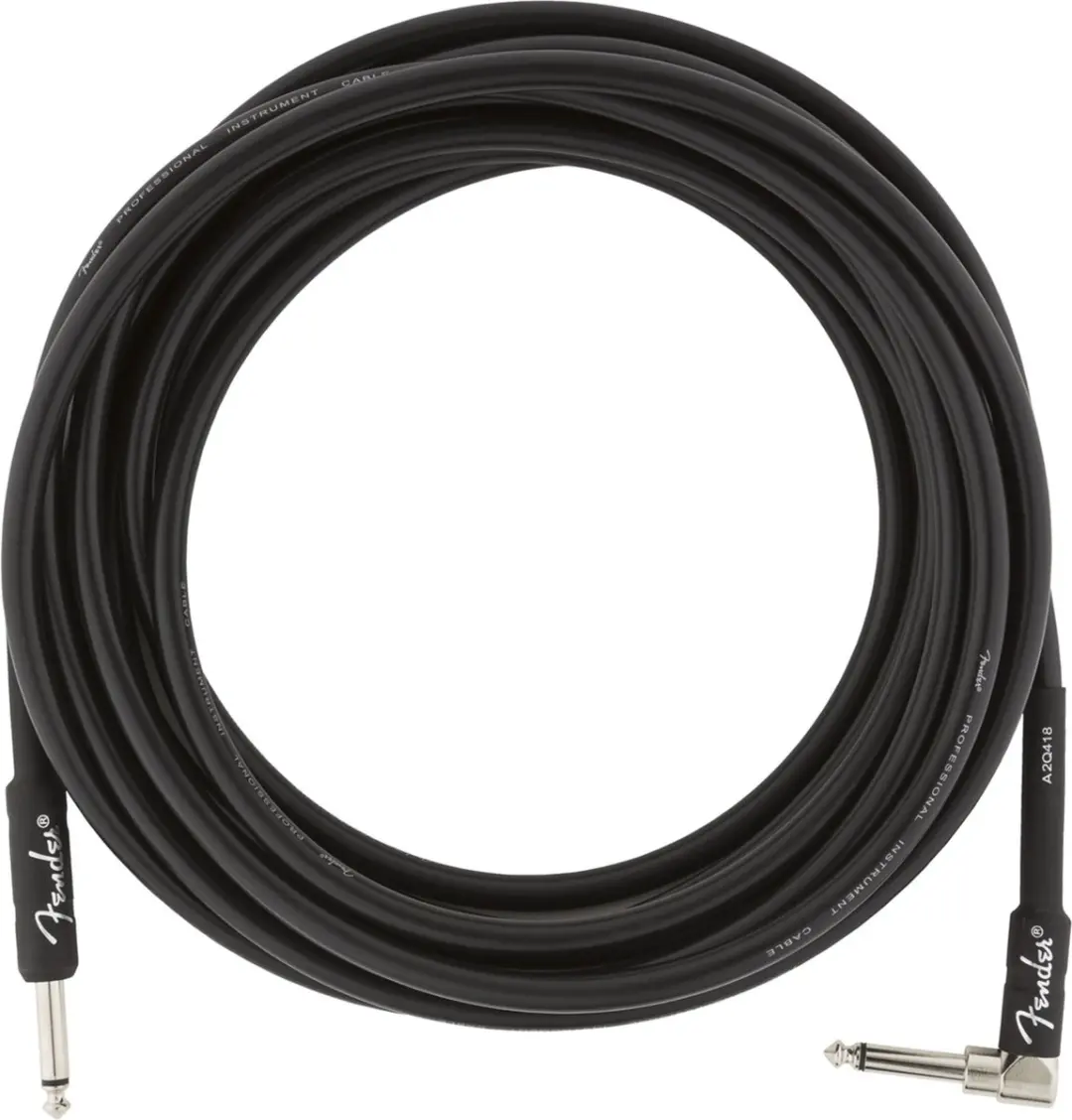 Fender Professional Series Gitaarkabel 5.5m - Zwart