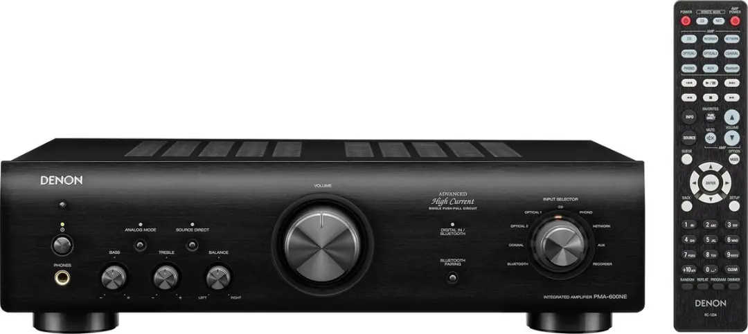 Denon PMA600NE Versterker - Bluetooth - Zwart