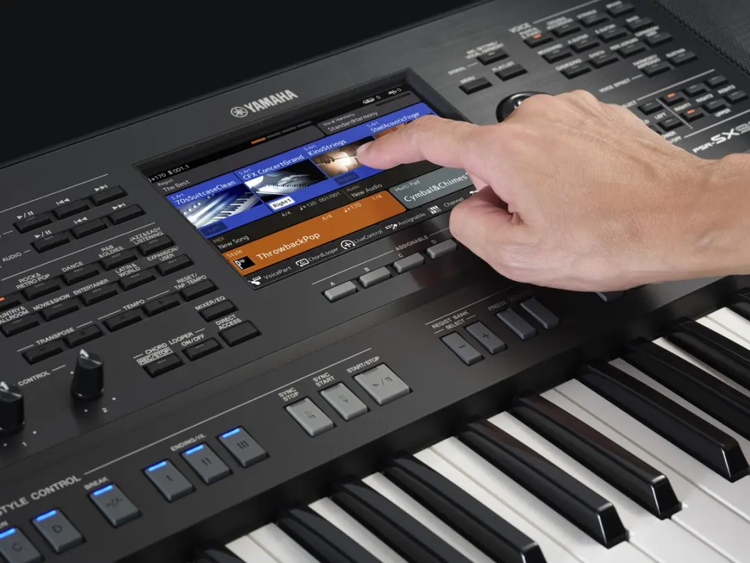 Yamaha PSR-SX720 Workstation Keyboard - 61 Toetsen - Zwart